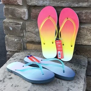 Freestyle Flip-Flops Sunset Pattern Small 7